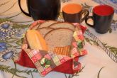 Cesta de Pão Quadrada